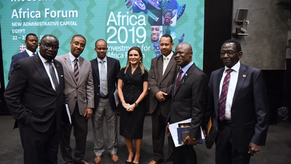 وزيرة الاستثمار تبحث مع السفراء الأفارقة ترتيبات عقد منتدى إفريقيا 2019