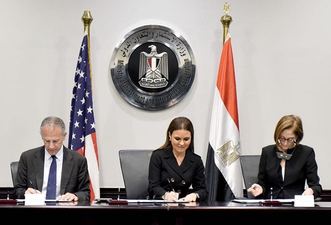 مصر وأمريكا توقعان المرحلة الثانية من اتفاق مبادرة تنمية شمال سيناء بقيمة 6 مليون دولار