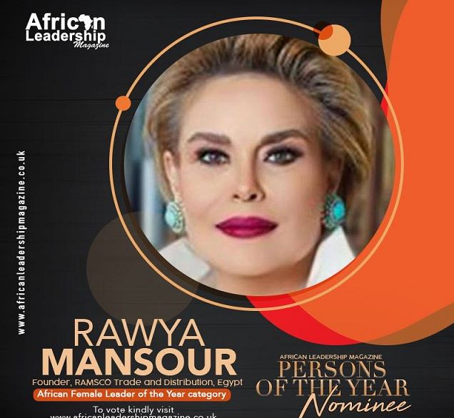 راوية منصور تنافس على الشخصية الأكثر تأثيرا فى أفريقيا لعام 2019