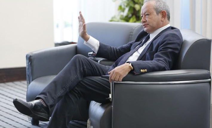 نجيب ساويرس رئيس مجلس إدارة شركة أوراسكوم القابضة للاستثمار