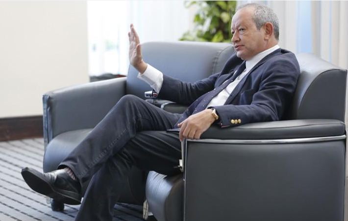نجيب ساويرس رئيس مجلس إدارة شركة أوراسكوم القابضة للاستثمار