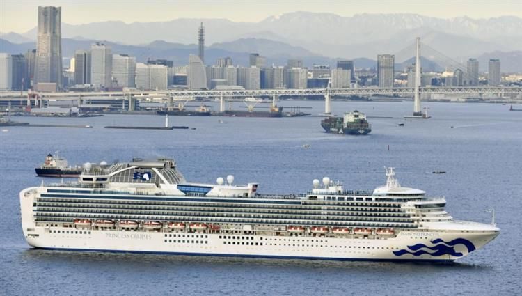 فرض الحجر الصحي على ركاب سفينة سياحية قبالة اليابان بعد تأكد إصابات بكورونا