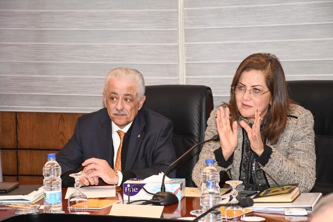 وزيرة التخطيط تبحث دعم العملية التعليمية فى مصر مع البنك الإسلامي للتنمية