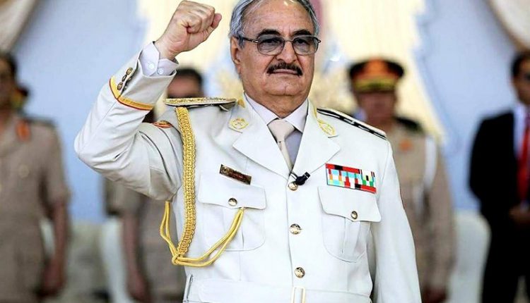 المشير خليفة حفتر قائد الجيش الليبي