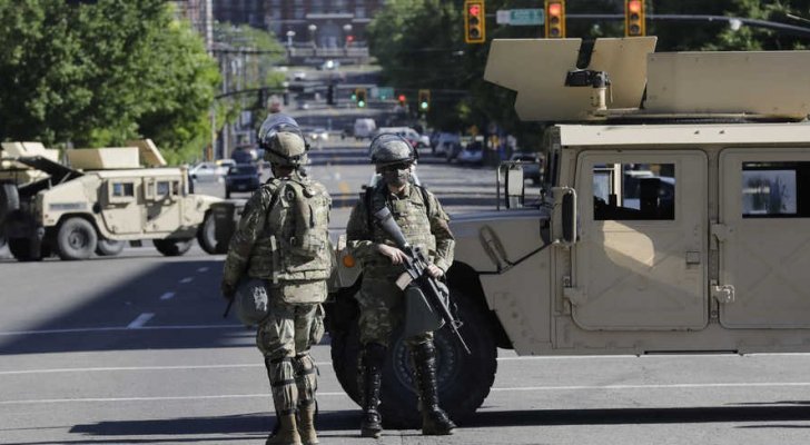 الجيش الأمريكي ينقل 1600 جندي للعاصمة واشنطن مع استمرار الاحتجاجات