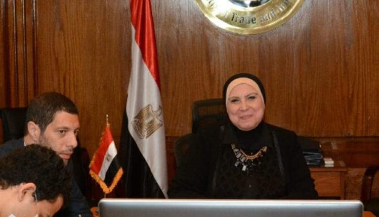 وزيرة الصناعة تستعرض مع ممثلي البنك الدولي تطورات برنامج التنمية بصعيد مصر