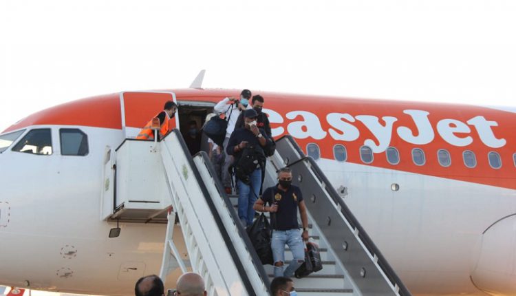 وصول أولى رحلات إيزي جيت إلى مطار شرم الشيخ قادمة من المملكة المتحدة