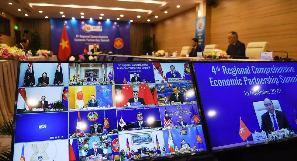 15 دولة آسيوية توقع اتفاق الشراكة الاقتصادية الاقليمية الشاملة المدعوم صينيا
