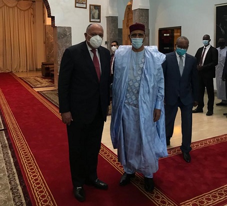 وزير الخارجية ورئيس النيجر