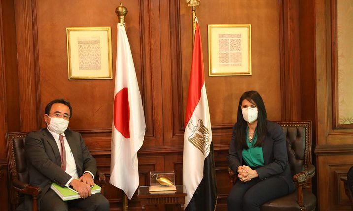 وزيرة التعاون الدولي تلتقي المدير الإقليمي لهيئة جايكا اليابانية