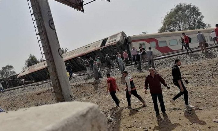 وزارة الصحة تعلن عن إصابة 97 مواطنا في حادث قطار طوخ