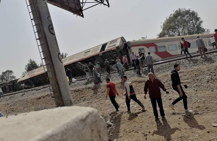 وزارة الصحة تعلن عن إصابة 97 مواطنا في حادث قطار طوخ