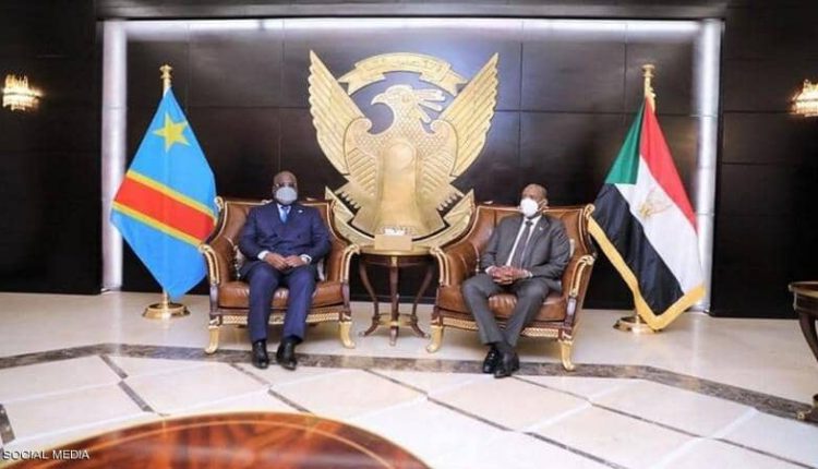 رئيس مجلس السيادة السوداني ورئيس الكونغو