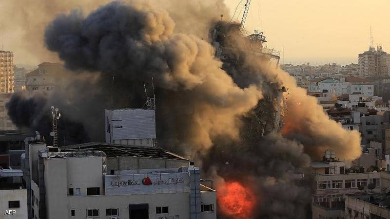استمرار القصف الإسرائيلي على غزة