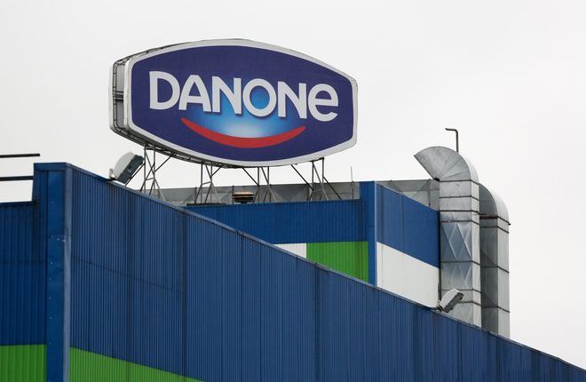 شعار شركة دانون الفرنسية للصناعات الغذائية