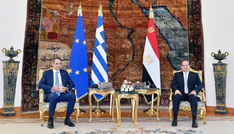 السيسي يعقد مباحثات ثنائية مع رئيس وزراء اليونان لتعزيز آليات التعاون المشترك بين البلدين