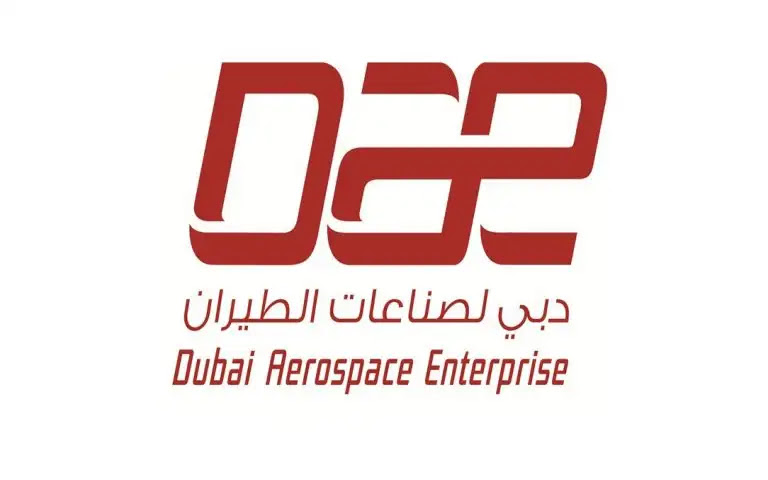 شعار مؤسسة دبي لصناعات الطيران