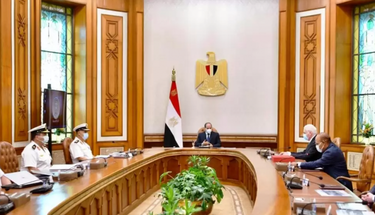 السيسي يبحث مع رئيس لورسن الألمانية تطوير الصناعات البحرية في مصر