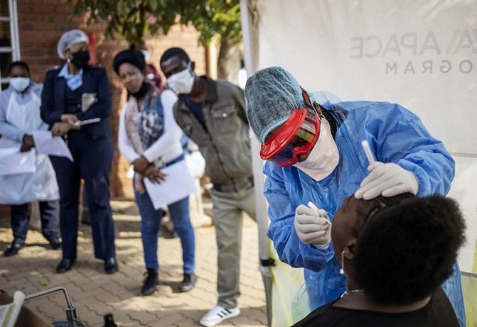 تداعيات فيروس كورونا في جنوب إفريقيا