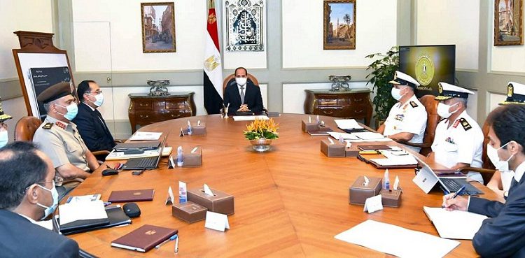 الرئيس السيسي يتابع الموقف التنفيذي لمشروعات تطوير وحماية الشواطئ الساحلية المصرية