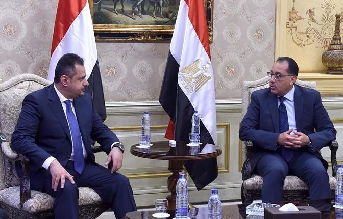 مدبولي ورئيس وزراء اليمن