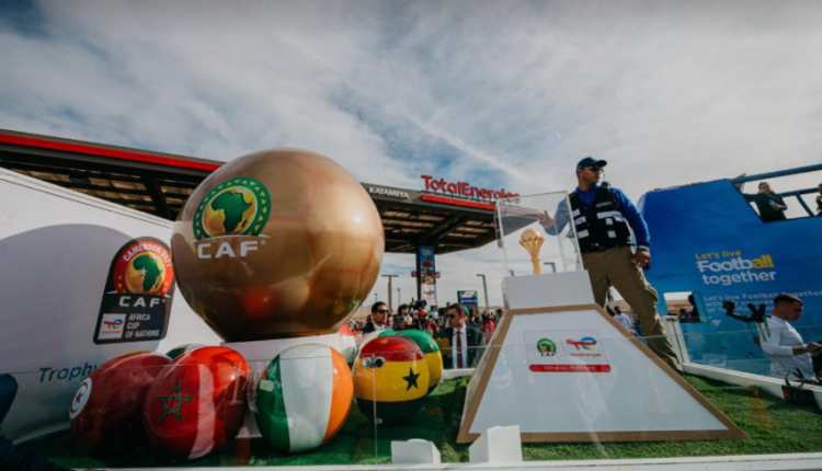 توتال إنرجيز تختم زيارة النسخة الأصلية لكأس بطولة الأمم الإفريقية لمصر