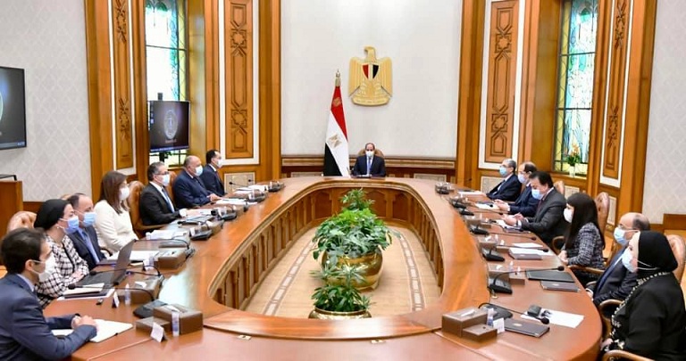 الرئيس السيسي يتابع تحضيرات استضافة مصر للقمة العالمية للمناخ COP27 للعام القادم