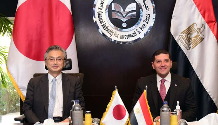 رئيس هيئة الاستثمار يبحث سبل جذب المزيد من الاستثمارات اليابانية إلى السوق المصرية