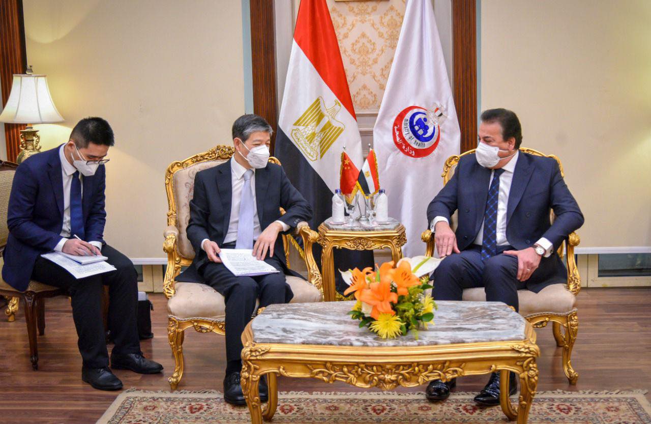 مصر والصين تبحثان سبل تعزيز التعاون المشترك بين الجانبين في القطاع الصحي