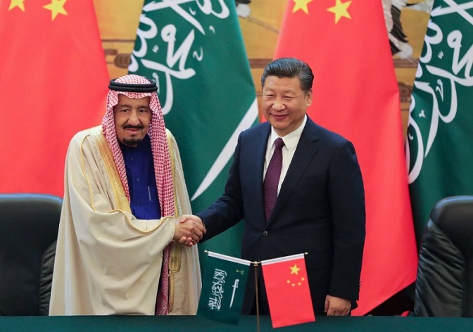 العاهل السعودي والرئيس الصيني - أرشيفية