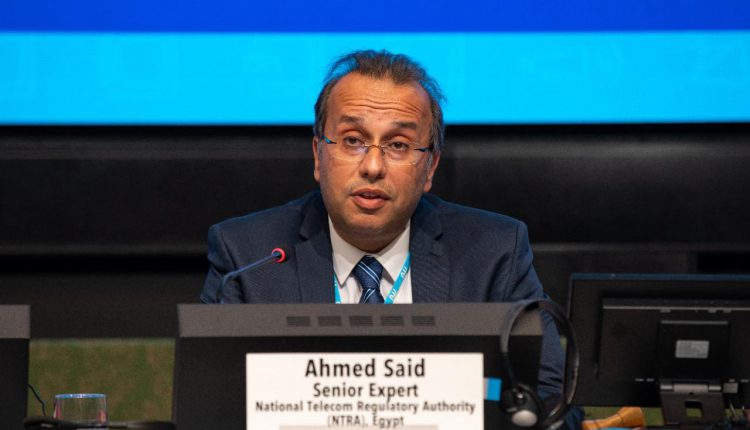 أحمد سعيد رئيسا للجنة الدراسية الثالثة بقطاع قياسات الاتصالات بالاتحاد الدولي