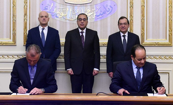 مصر توقع اتفاق تعاون مع إيني الإيطالية لتوفير شحنات الغاز الطبيعي لأوروبا