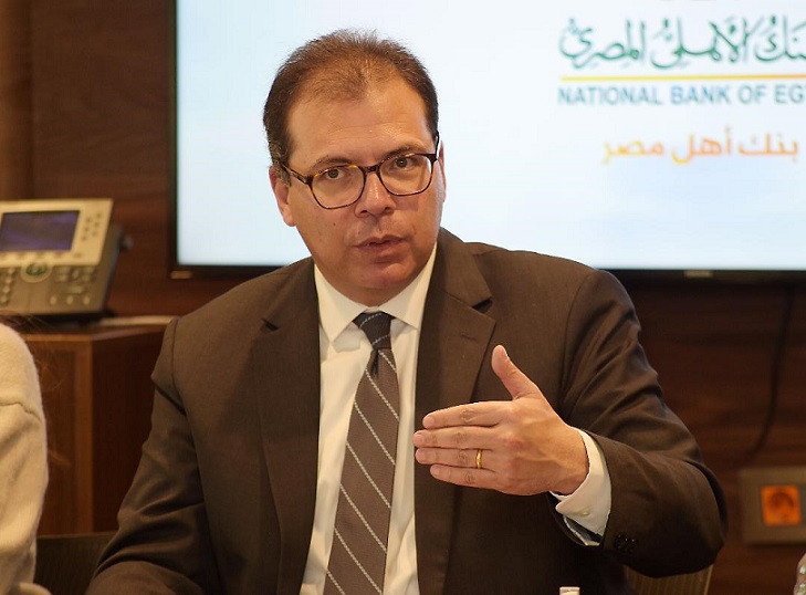 أحمد السعيد الرئيس التنفيذي لمجموعة الاستثمارات وأمناء الاستثمار بالبنك الأهلي المصري