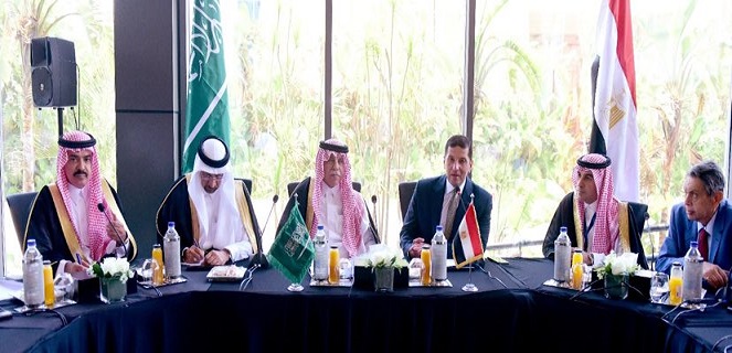 عبد الوهاب خلال اجتماع مجلس الأعمال المصري السعودي