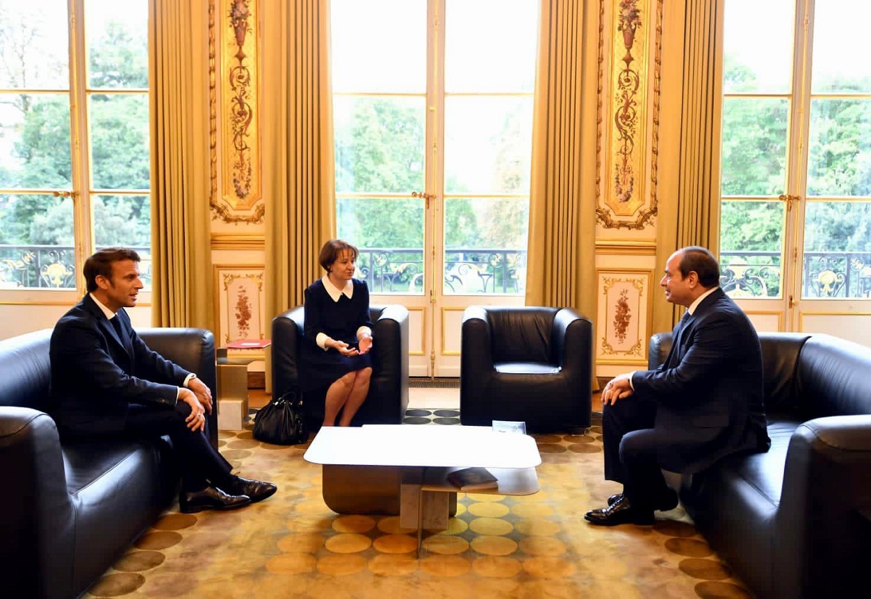 الرئيس السيسي يؤكد حرص مصر على تدعيم وتعميق الشراكة الاستراتيجية الممتدة مع فرنسا