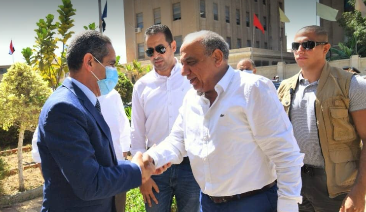 وزير قطاع الأعمال يتفقد مشروع تطوير شركة مصر للغزل والنسيج بالمحلة الكبرى
