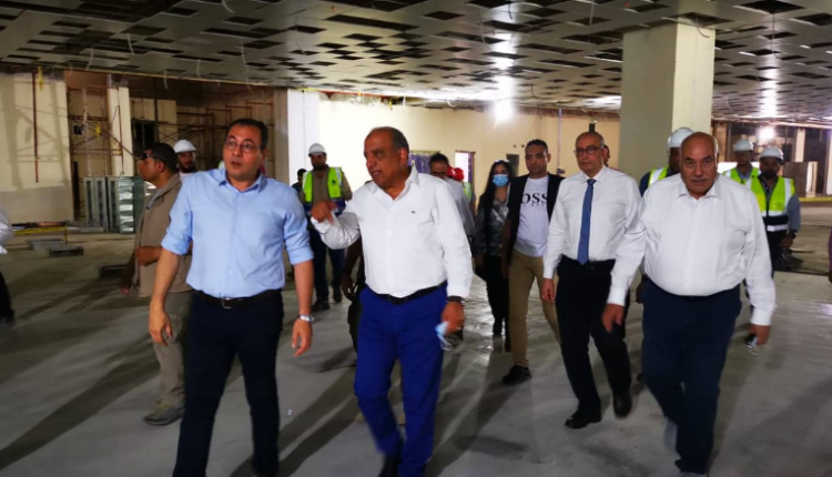 وزير قطاع الأعمال يجري جولة تفقدية بمواقع الإنشاءات الجديدة لمصانع غزل المحلة