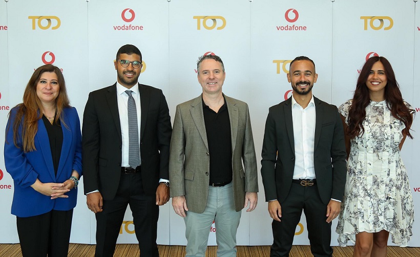 فودافون مصر توقع اتفاقية شراكة مع منصة TOD لإتاحة محتوى ترفيهي ورياضي حصري لعملائها