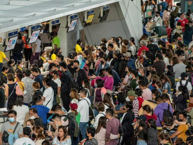 انقطاع الكهرباء عن مطار الفلبين يتسبب في تعطل حركة الطيران جريدة حابي