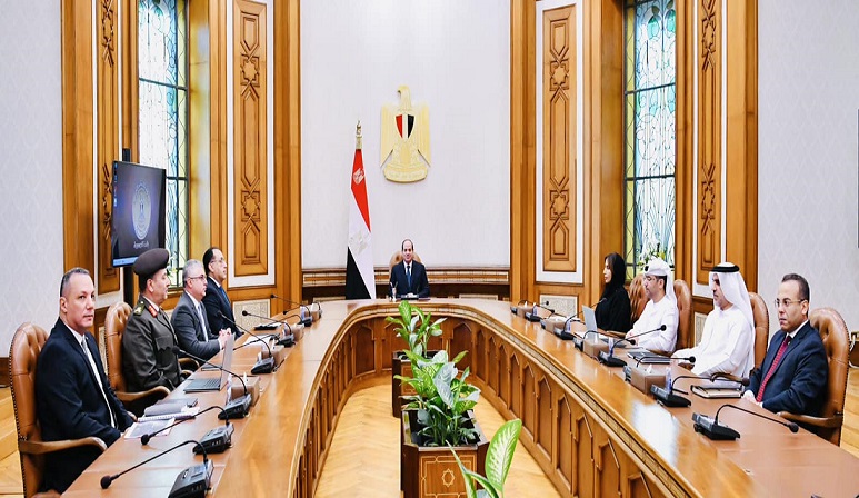 الرئيس السيسي يبحث آفاق التعاون المشترك مع مجموعة موانئ أبوظبي - جريدة حابي