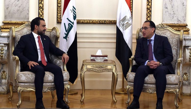 مدبولي ورئيس البرلمان العراقي