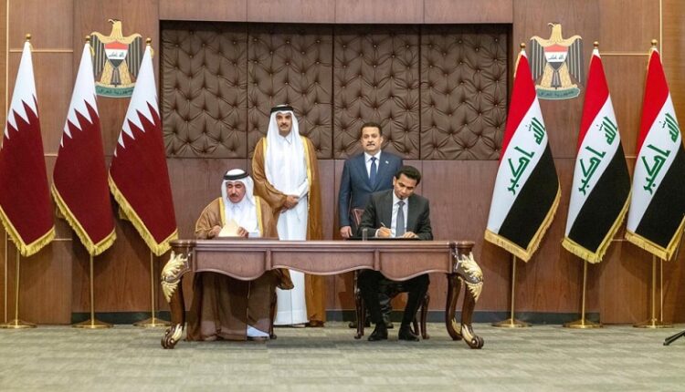 تعاون اقتصادي بين قطر والعراق