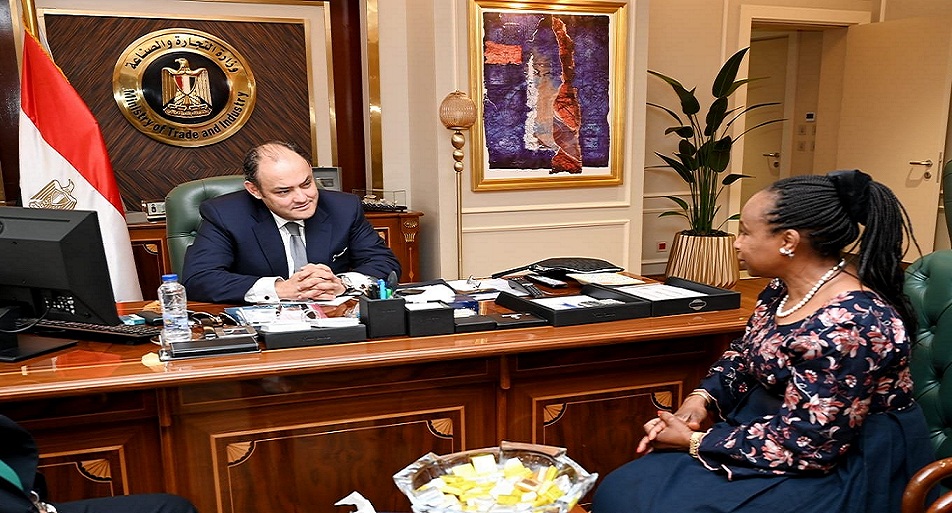 وزير التجارة والصناعة يستعرض برنامج الشراكة بين مصر و"اليونيدو"