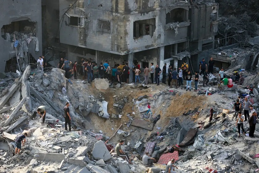 القصف مستمر على قطاع غزة وسط استمرار العملية البرية الإسرائيلية