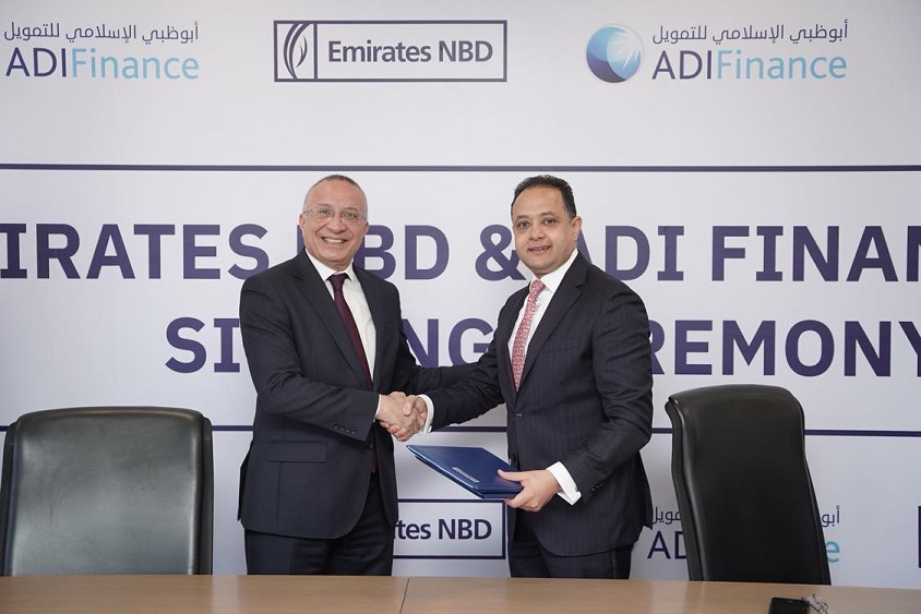الإمارات دبي الوطني مصر يوقع عقد تمويل بقيمة 400 مليون جنيه مع ADIFinance