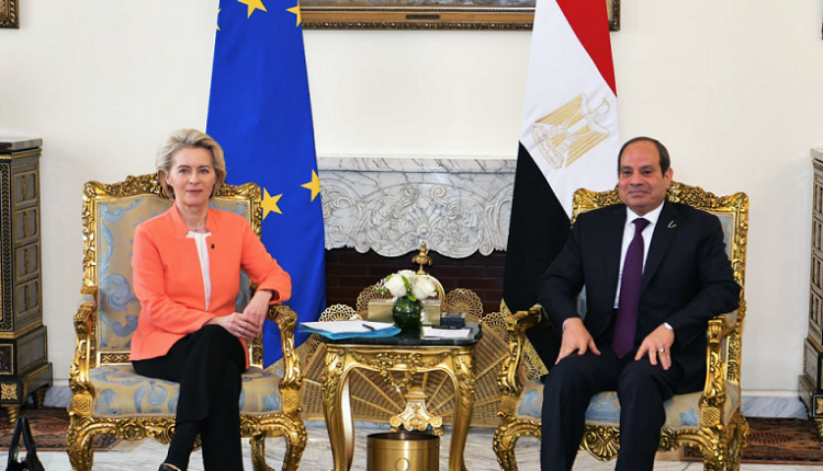 الرئيس السيسي يؤكد رفض مصر القاطع للتهجير القسري للفلسطينيين إلى أراضيها