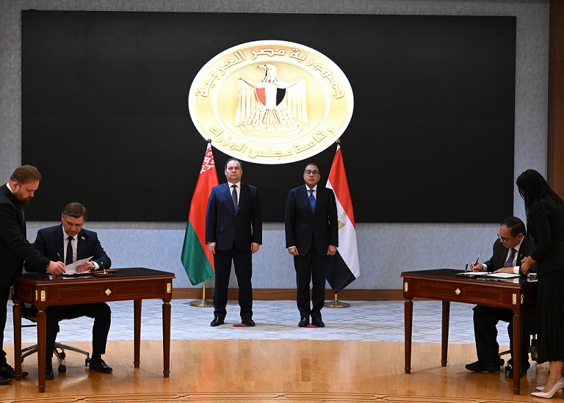 اتفاق بين مصر وبيلاروسيا لتعزيز نظام التجارة المشتركة