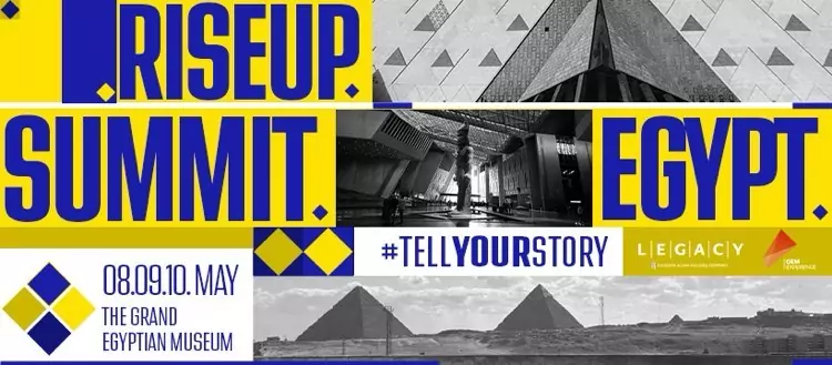 تحت شعار "Tell Your Story".. إطلاق النسخة 12 من قمة "رايز أب في المتحف المصري الكبير