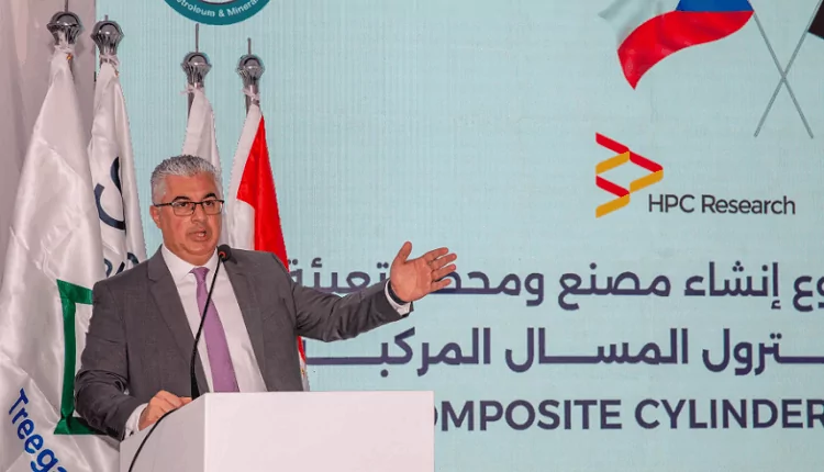 وضع حجر أساس مشروع "تريجاس" لتعبئة وإنتاج أسطوانات الغاز المركبة في السخنة باستثمارات 14 مليون يورو