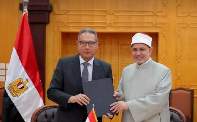 البنك الأهلي يوقع بروتوكول تعاون مع جامعه الأزهر لميكنة مدفوعات المصروفات الدراسية